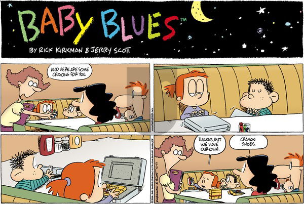 Baby Blues on Sunday December 31, 2006 Comic Strip