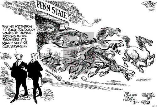Pat Oliphant on Thursday November 17, 2011 Comic Strip