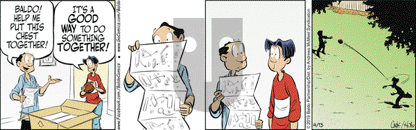 Baldo on Saturday April 13, 2019 Comic Strip