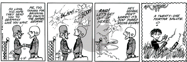 Doonesbury - Saturday May 27, 1972 Comic Strip