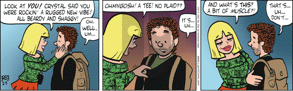 Luann on Monday February 9, 2015 Comic Strip