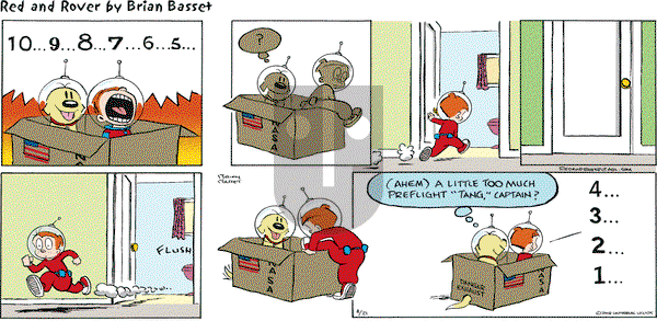 Red and Rover on Sunday August 21, 2011 Comic Strip