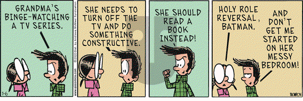 Grand Avenue on Monday January 6, 2025 Comic Strip