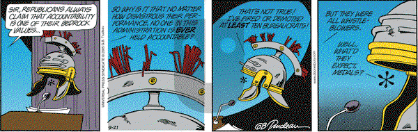 Doonesbury on Wednesday September 21, 2005 Comic Strip
