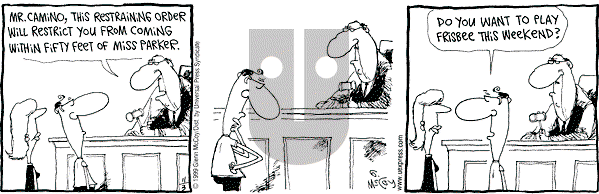 The Duplex on Wednesday November 3, 1999 Comic Strip