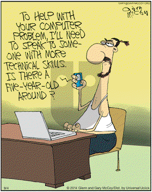 The Flying McCoys on Thursday September 4, 2014 Comic Strip