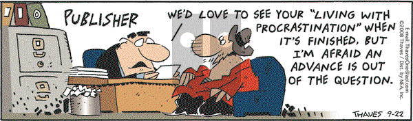 Frank and Ernest on Monday September 22, 2008 Comic Strip