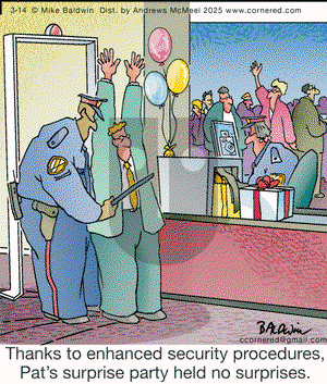 Cornered on Friday March 14, 2025 Comic Strip