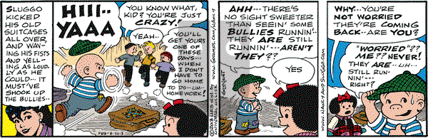 Nancy on Friday February 8, 2013 Comic Strip