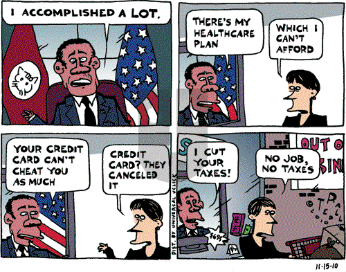 Ted Rall on Monday November 15, 2010 Comic Strip