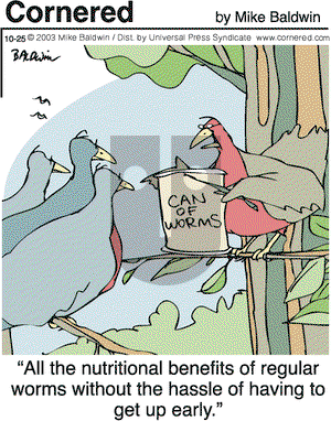 Cornered on Saturday October 25, 2003 Comic Strip