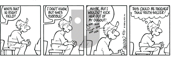Arlo and Janis on Tuesday April 21, 1998 Comic Strip