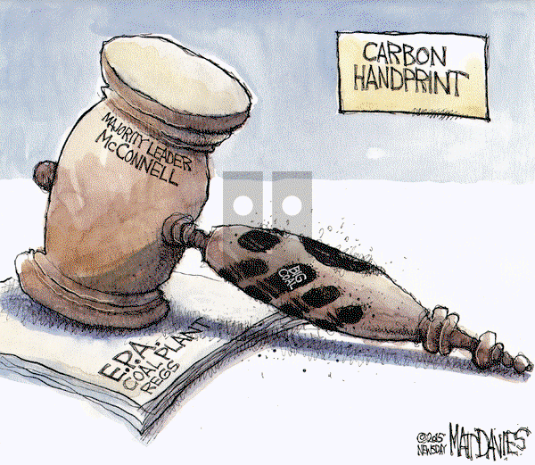 Matt Davies on Monday March 23, 2015 Comic Strip