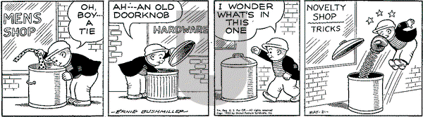 Nancy Classics - Friday April 26, 2024 Comic Strip
