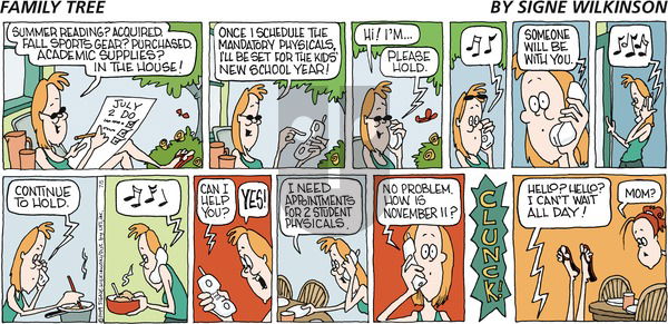 Family Tree - Sunday July 6, 2025 Comic Strip
