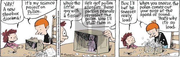 Cul de Sac on Saturday May 2, 2015 Comic Strip