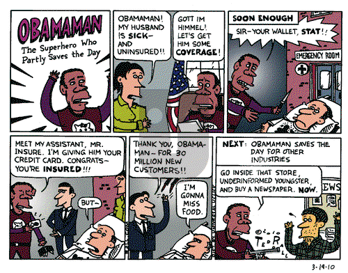 Ted Rall on Friday March 19, 2010 Comic Strip