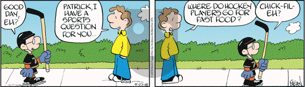Drabble on Wednesday May 23, 2018 Comic Strip