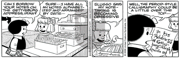 Nancy on Thursday April 27, 2006 Comic Strip