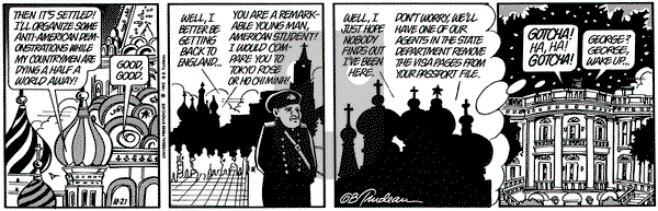 Doonesbury on Wednesday October 21, 1992 Comic Strip