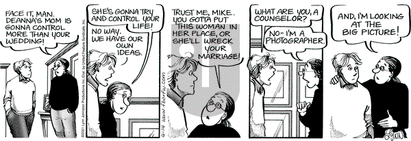 For Better or For Worse on Saturday April 14, 2001 Comic Strip