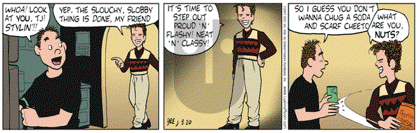 Luann on Monday August 20, 2007 Comic Strip