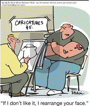 Cornered on Saturday December 15, 2012 Comic Strip