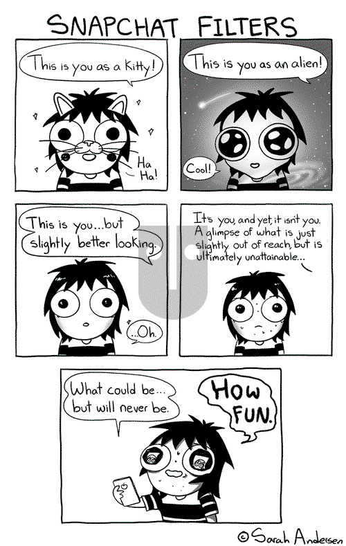 Sarah's Scribbles - Saturday July 30, 2016 Comic Strip