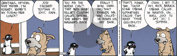 Get Fuzzy on Thursday May 29, 2008 Comic Strip