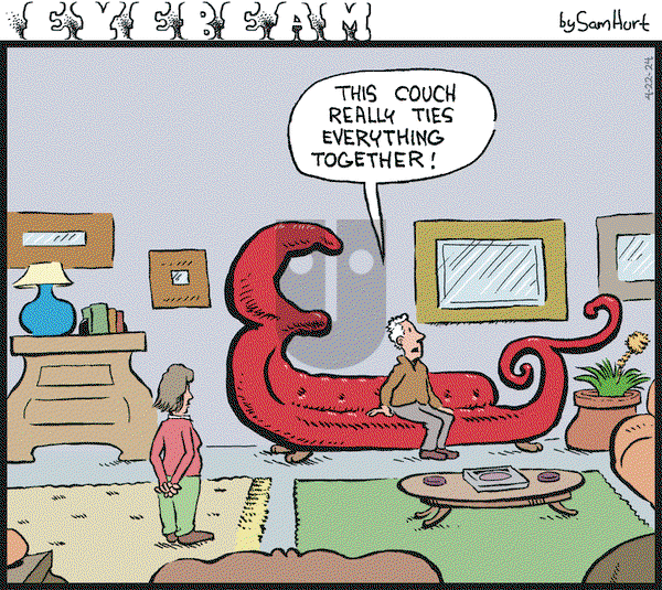 Eyebeam on Monday April 22, 2024 Comic Strip