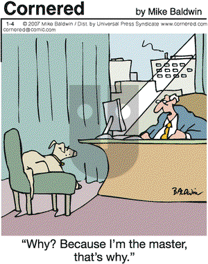 Cornered on Thursday January 4, 2007 Comic Strip