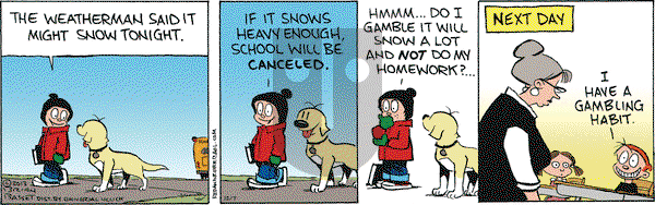 Red and Rover on Wednesday December 7, 2016 Comic Strip