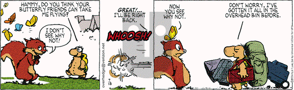 Over the Hedge on Thursday July 18, 2013 Comic Strip