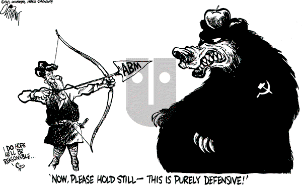 Pat Oliphant - Thursday March 31, 1983 Comic Strip