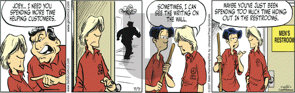 Baldo on Saturday November 17, 2007 Comic Strip
