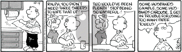 Drabble on Monday October 4, 2004 Comic Strip