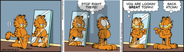 Garfield on Tuesday September 2, 2014 Comic Strip