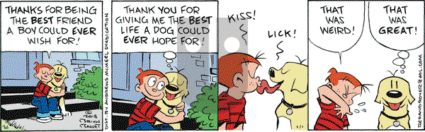 Red and Rover on Tuesday May 1, 2018 Comic Strip