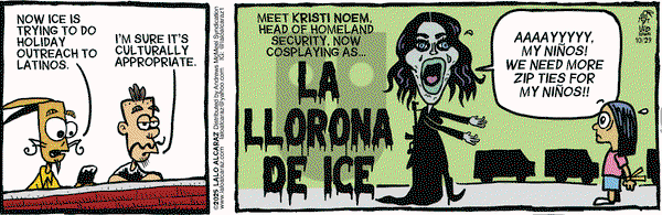 La Cucaracha on Wednesday October 29, 2025 Comic Strip