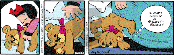 Nancy on Wednesday May 13, 2015 Comic Strip