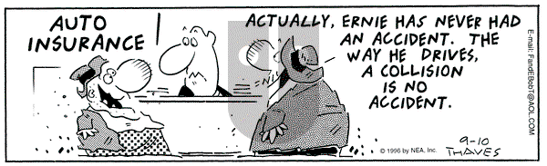 Frank and Ernest on Tuesday September 10, 1996 Comic Strip