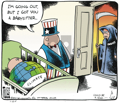 Tom Toles on Friday January 23, 2015 Comic Strip