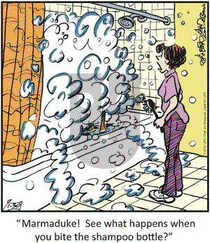 Marmaduke on Monday January 30, 2012 Comic Strip