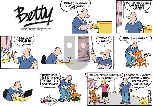 Betty - Sunday May 22, 2022 Comic Strip