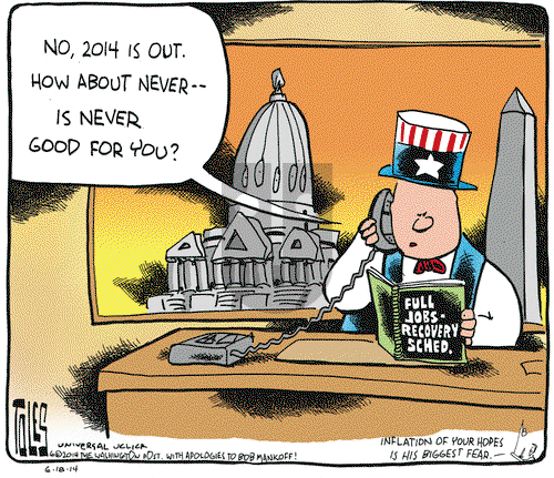 Tom Toles on Wednesday June 18, 2014 Comic Strip
