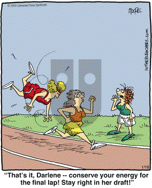 In the Bleachers on Thursday January 18, 2007 Comic Strip