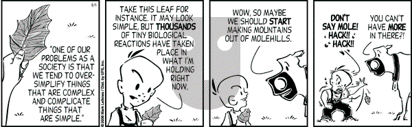 Cow and Boy Classics on Saturday August 9, 2008 Comic Strip