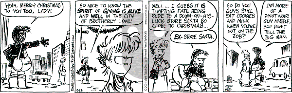 Heart of the City on Saturday December 22, 2001 Comic Strip