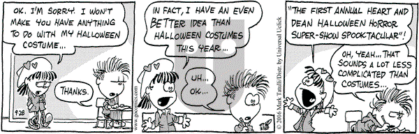 Heart of the City on Wednesday September 28, 2016 Comic Strip