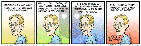 Looks Good on Paper - Thursday October 4, 2018 Comic Strip
